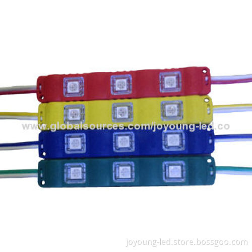 LED Water-resistant LED Injection Modules, Epistar LED, 0.75W Power, 12V Voltage